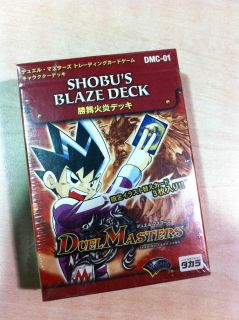 Duel Masters Japanese DMC 01 Shobus Blaze 40card Sealed Deck RARE!