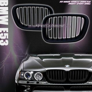   FRONT HOOD BUMPER GRILL GRILLE ABS 00 03 BMW E53 X5 SUV (Fits BMW X5