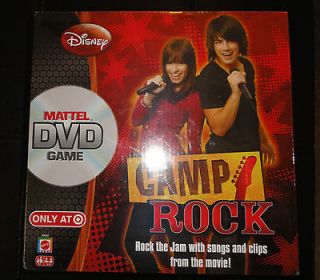 Disney Camp Rock Mattel DVD Game 2008 New in Box Factory Sealed 6+ 2 6 