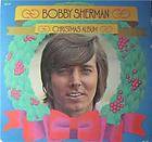 BOBBY SHERMAN LP Christmas Album 1970s Metromedia stereo vg+