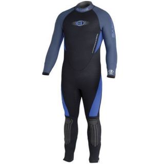 USA BARE 3/2mm Velocity Full Scuba Dive Wetsuit Mens   Red
