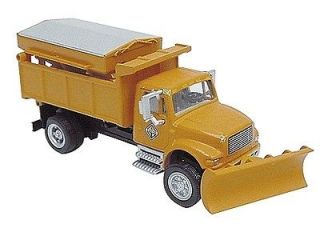 Boley HO #185 403599 2 Axle Dump Truck w/Snow Plow & Spreader 