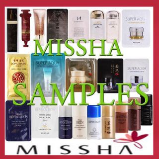 Missha] samples bb cream / boomer / signature/ChoB​oYang / Filler 