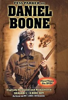 Daniel Boone   Season 1 DVD, 2006, 8 Disc Set