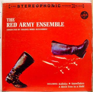 BORIS ALEXANDROV the red army ensemble LP Mint  STPL 515.070 Vinyl 