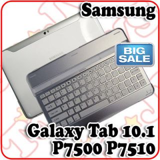 Aluminum Cover Case Bluetooth Keyboard For Samsung Galaxy Tab 10.1 