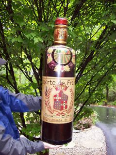 Huge Ornate French Wine Bottle Caddy Display France 34 Reserve XL 