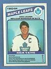 1984 85 O PEE CHEE Rick Vaive TL # 368 Maple Leafs OPC 84 85 NrMT TO 