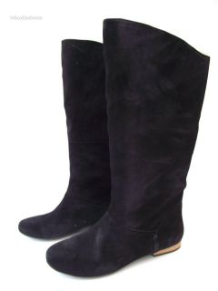 CLARKS LADIES NEWLY MADE PULL ON NAVY BLUE KNEE HI BOOTS SZ 4 TO 7