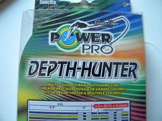 Power Pro Depth Hunter 50lb 1000 333yd Braid Line NEW!
