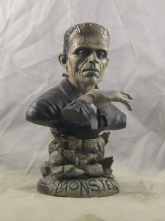 Bride of Frankenstein Boris Karloff painted resin model 1/4 bust the 
