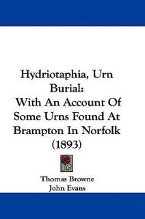   at Brampton in Norfolk 1893 by Thomas Browne 2009, Hardcover