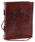   Leather Blank Book Journal Book of Shadows Pagan Wiccan Witch BOS