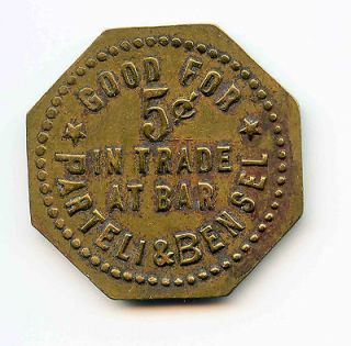 Colorado, Central City   Parteli & Bensen (Gold Coin Bar) c1906 7 