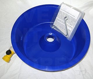 BLUE BOWL PAN GOLD Prospecting CONCENTRATOR + How 2 DVD