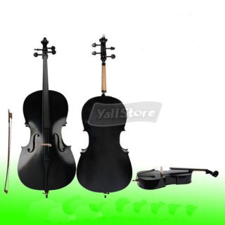 Full Size Natural Acoustic wood Cello with Case Bow Rosin