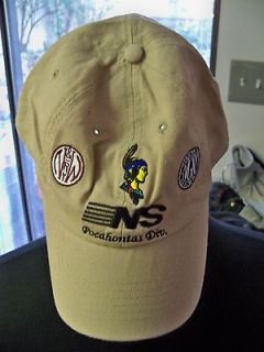 VIRGINIAN RAILWAY VGN NORFOLK N&W NS POCAHONTAS DIV BALL CAP HAT 