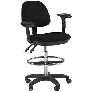 Martin Universal Design Feng Shui Drafting Chair 91 7706115 (Black)