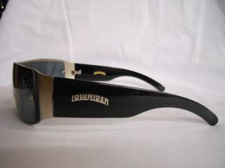 LowRider Shades HYDRO SILVER Authentic Black Sunglasses NWT New With 