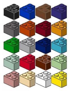 LEGO 2x2 Corner Brick 2 x 2 You Choose the Color x10 bin C2