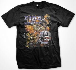 Fire And Rescue Firefighter American Heroes Hot Wild Life Heroes Mens 