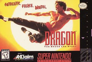 DRAGON The Bruce Lee Story Super Nintendo, 1995