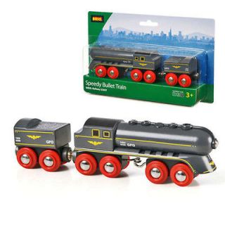 BRIO Speedy Bullet Train Wooden Train Engine Thomas compatible NEW 
