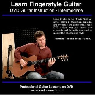 Learn Fingerstyle Guitar DVD Lessons great for martin d 28 d 35 d 18 