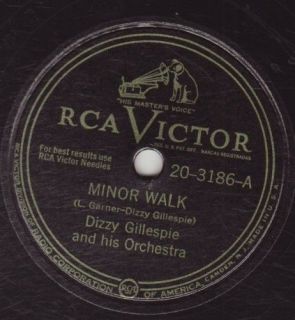 Dizzy Gillespie & Orch   RCA VICTOR 20 3186   Minor Walk & Algo Bueno