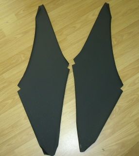 73 Dodge Charger SE Sail Panel Boards Pair Non Perforated Style