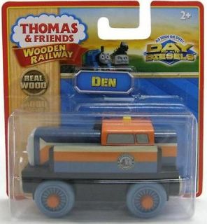 DEN   Thomas And Friends Wooden Engine Train Tank Car Dart C NIB