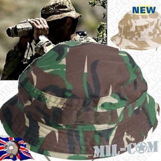 British Army Special Forces Bush Hat Cap Jungle in DPM Camo Camouflage 