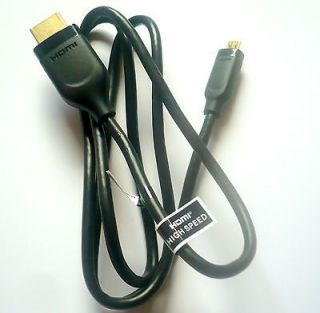 Genuine Sony Ericsson Micro HDMI Cable XPERIA Arc Neo LG Optimus 2X 3D 