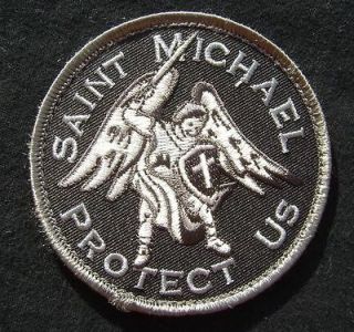 SAINT MICHAEL PROTECT US ARMY MORALE ISAF MILITARY MILSPEC VELCRO 