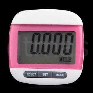 Digital LCD Running Walking Calorie Pedometer Step Counter