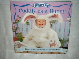 New Cuddly As A Bunny Picture Me Board Book Easter