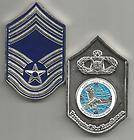 US Air Force Command Post Chief Master Sergeant CMSGT Chevron 