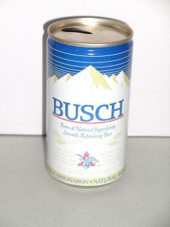 Busch Beer Can 12 oz Pull Tab