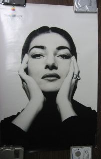 ORIGINAL Apple Think Different Poster Maria Callas