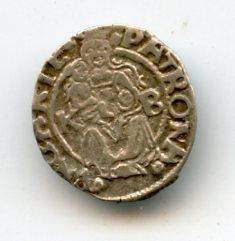 Hungary 1546 Silver Patrona Coin   Mideval z849