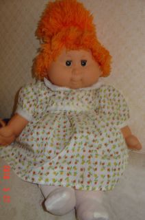 CABBAGE PATCH RED HAIR 19 DOLL BY B. B. MADE IN SPAIN