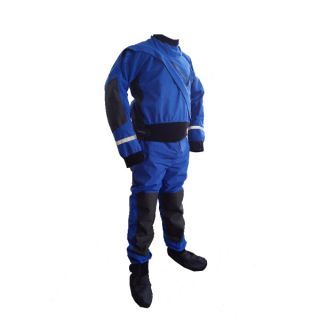 Watersports Dry Suit Kayak sailing FRONT ENTRY sale Shakoo Blue and 