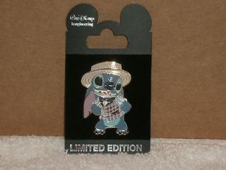 DISNEY PIN BRAND NEW ON CARD STITCH TOY STORY CAST MEMBER COSTUME LE 