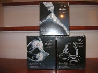 Fifty Shades of Grey,Freed,DarkTrilogy Audio CD 1 2 3 IN UNABRIDGE IN 