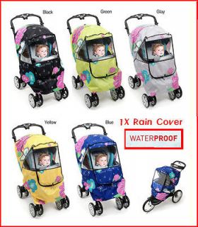 1X Rain Cover for baby stroller universal jogger Trend Peg perego 