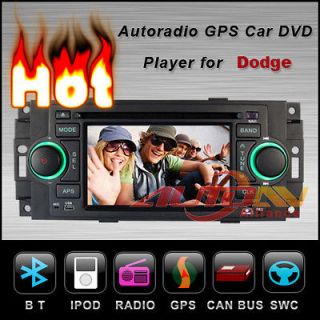 Car DVD Player GPS Navigation Stereo For Dodge Ram Radio 5.0 inch 