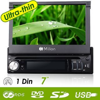   Din In Dash Detachable 7USB FM Radio Car DVD Stereo Player Touch