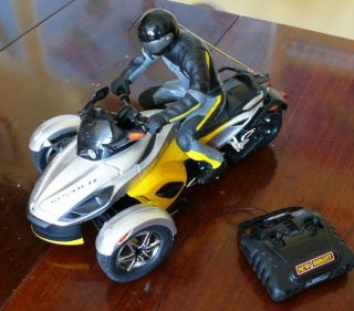   Can Am Spyder Full Function RC Radio Remote Control Motorcycle Trike