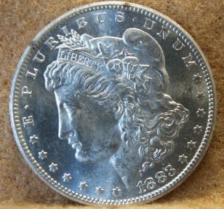 1883 Carson City CC Morgan silver Dollar BU brilliant uncirculated