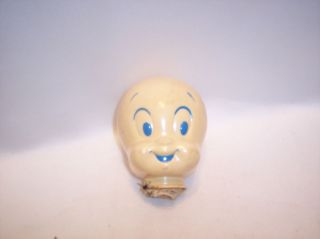 CASPER THE GHOST CELLULOID PLASTIC PUPPET HEAD VINTAGE OLD TOY
